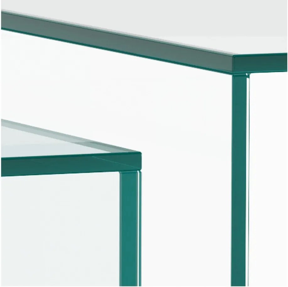 Стъклени масички за кафе в комплект 2 бр. 50x50 cm Dice – Actona