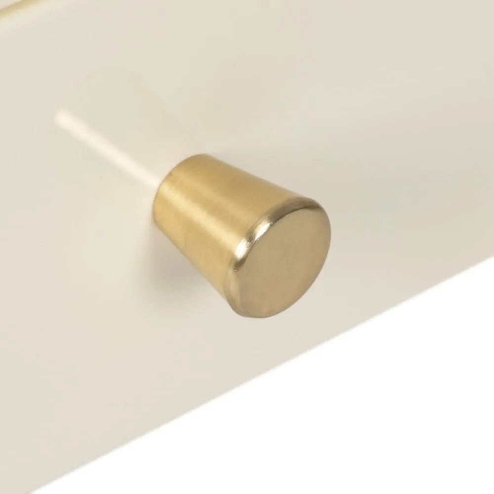 Кремаво нощно шкафче Nara – Ixia