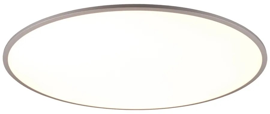 LED осветително тяло за таван в сребристо ø 100 cm Yuma - Trio