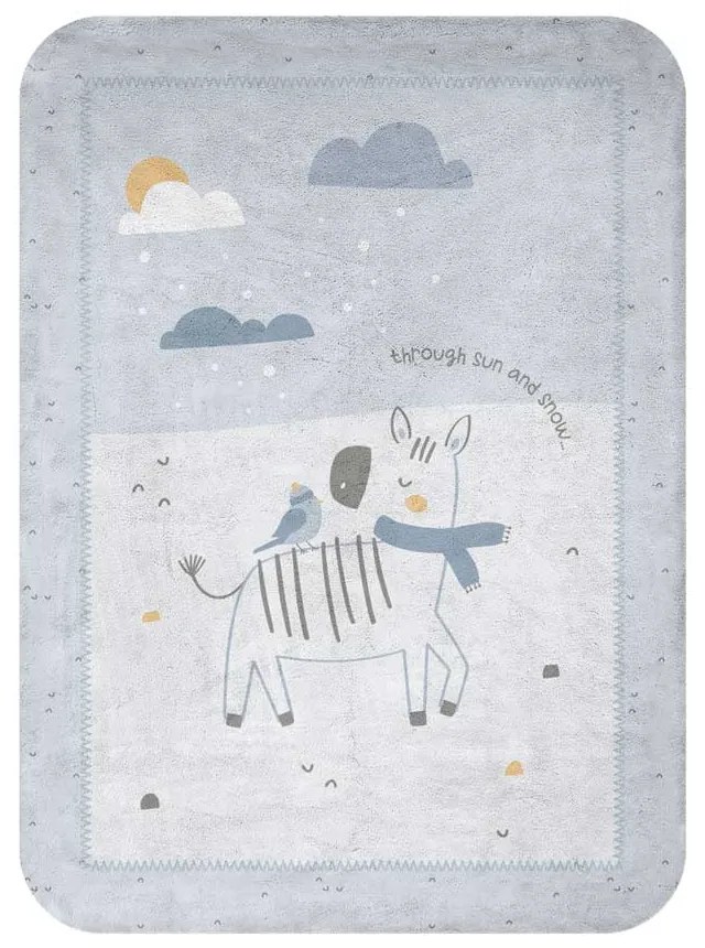 KIKKA BOO Меко зимно одеяло 80/110 см. STRIPY FRIENDS