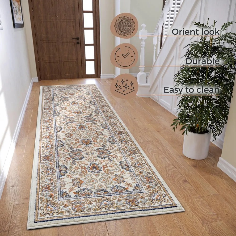 Кремава пътека 80x240 cm Orient Saraceni – Hanse Home