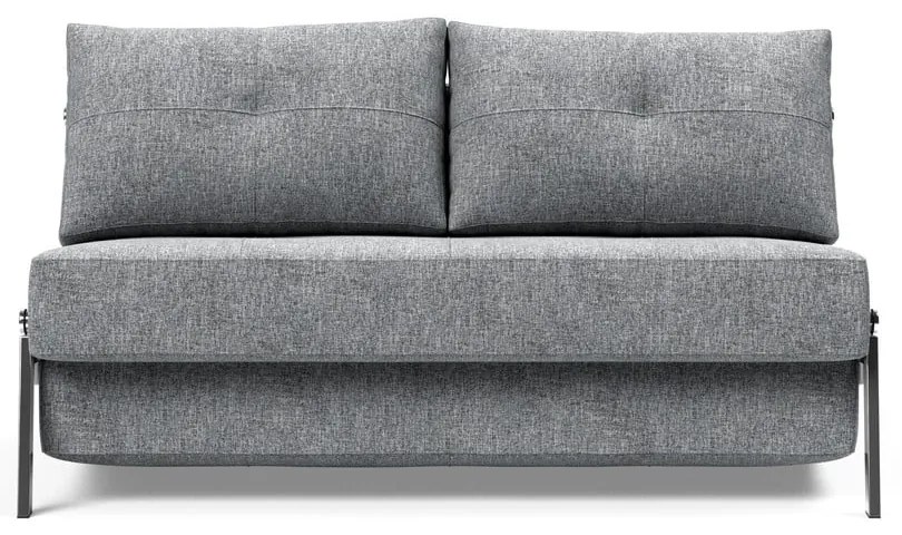 Сив разтегателен диван Chrome Twist Granite, 100 x 154 cm Cubed - Innovation