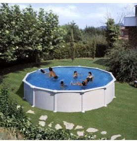 Сглобяем басейн с метални стени бял Atlantis 550 x 132см - Gre