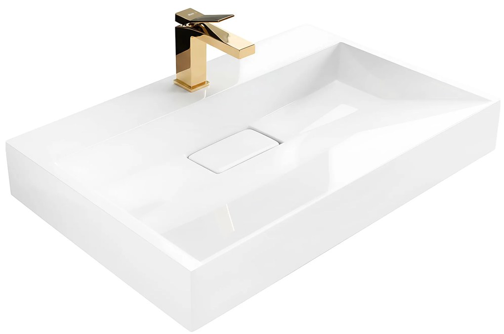 Умивалник МРАМОРЕН КОМПОЗИТ REA Goya 70cm