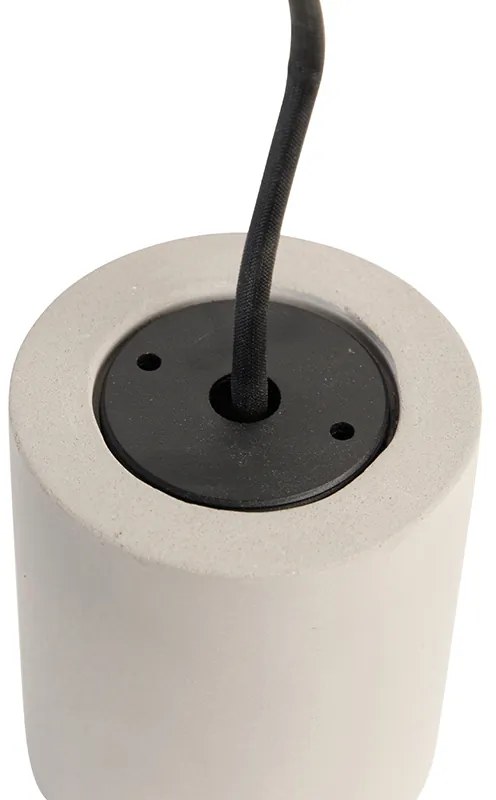 Селски таванен прожектор кръгъл от бетон - Deep