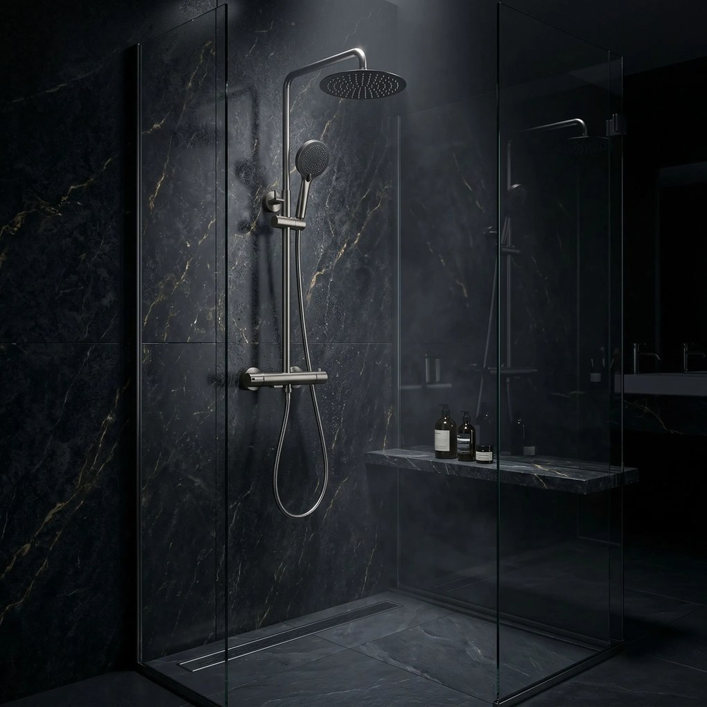 Душ система с Термостат Rea Drop  Titan