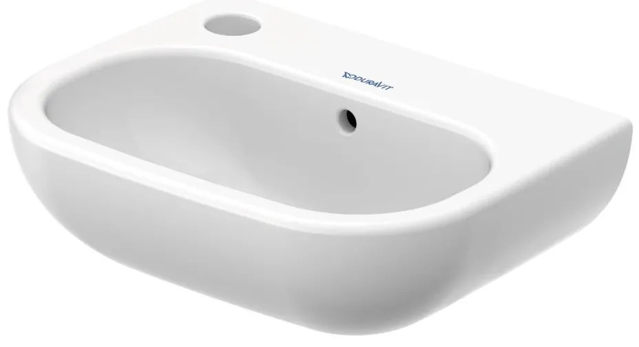 Duravit 7053600092 - Стенен умивалник D-CODE 36x27 cm керамика/гланцово бяло