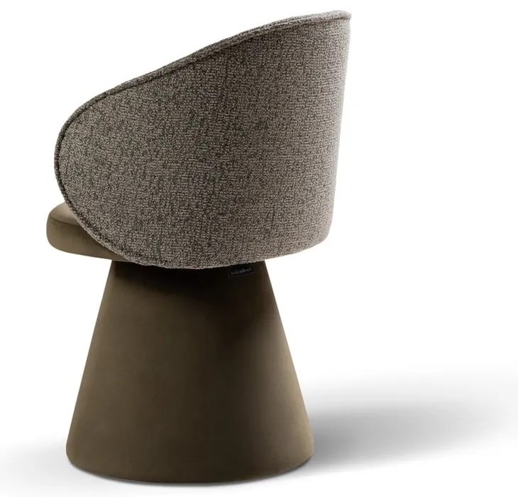 Тъмнозелено кадифено кресло Inez – Micadoni