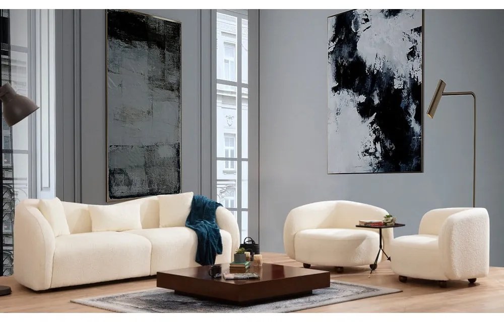 Кремав диван 236 cm Venedik – Artie