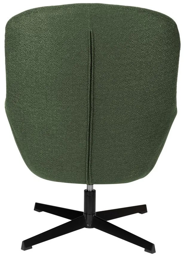 Тъмнозелено кресло Yuki – White Label