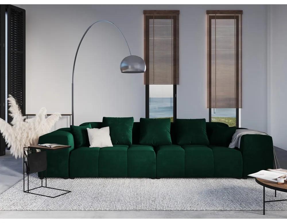 Модул за диван от зелено кадифе Rome Velvet - Cosmopolitan Design