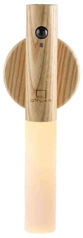 Дървена универсална лампа White Ash Baton - Gingko
