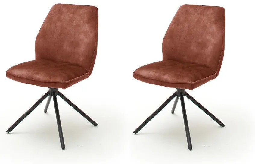 Трапезен стол NEXORO 1 бр. червен