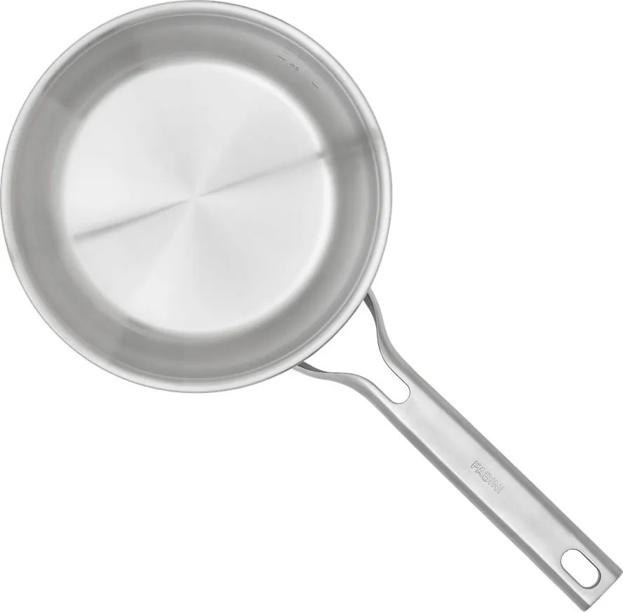 Касерола от неръждаема стомана с капак подходящо за индукционен котлон 1,5 l Lucca 3.0 – FABINI