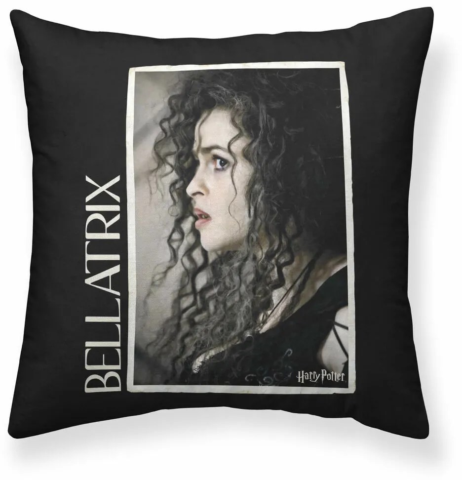 Калъфка за възглавница Harry Potter Bellatrix Черен 50 x 50 cm