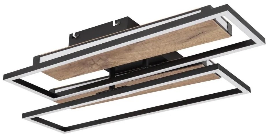 Globo 67299D1 - LED таванно осветително тяло COLLI LED/48W/230V кафяво/черно