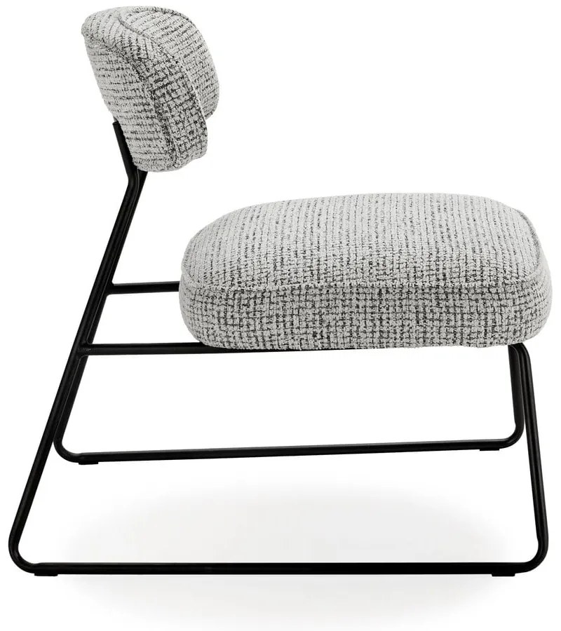 Черно-бяло кресло Elon – Marckeric