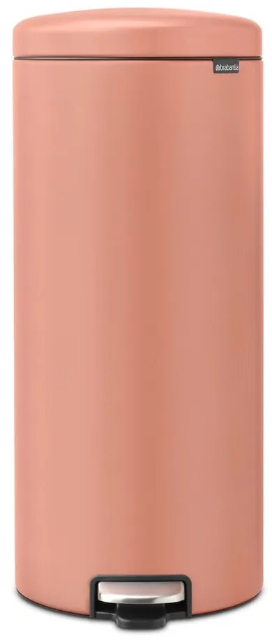 Стоманено кошче за боклук с педал в цвят сьомга 30 l NewIcon – Brabantia