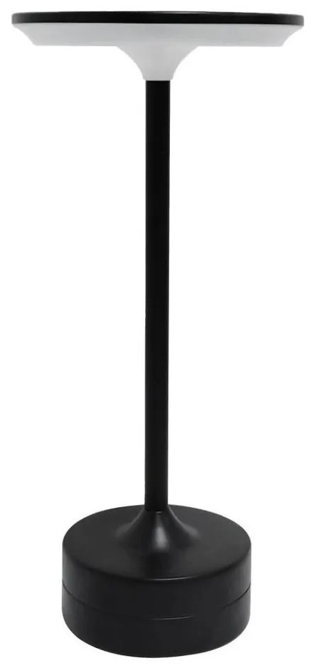 LED Презареждаема сензорна настолна лампа TAVOLO LED/2,5W/5V 2400 mAh 3000-6000K черна