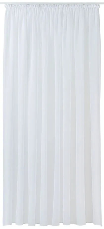 Бяла завеса от воал 300x260 cm Crush – Mendola Fabrics