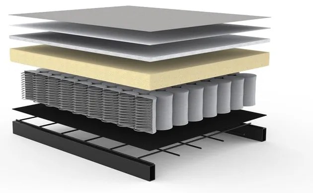 Оранжев разтегателен диван с дървени подлакътници Splitback - Innovation