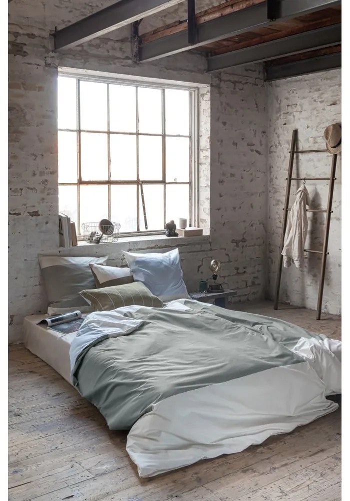 Единично спално бельо от памук перкал в цвят каки 140x200 cm Colore – Mette Ditmer Denmark