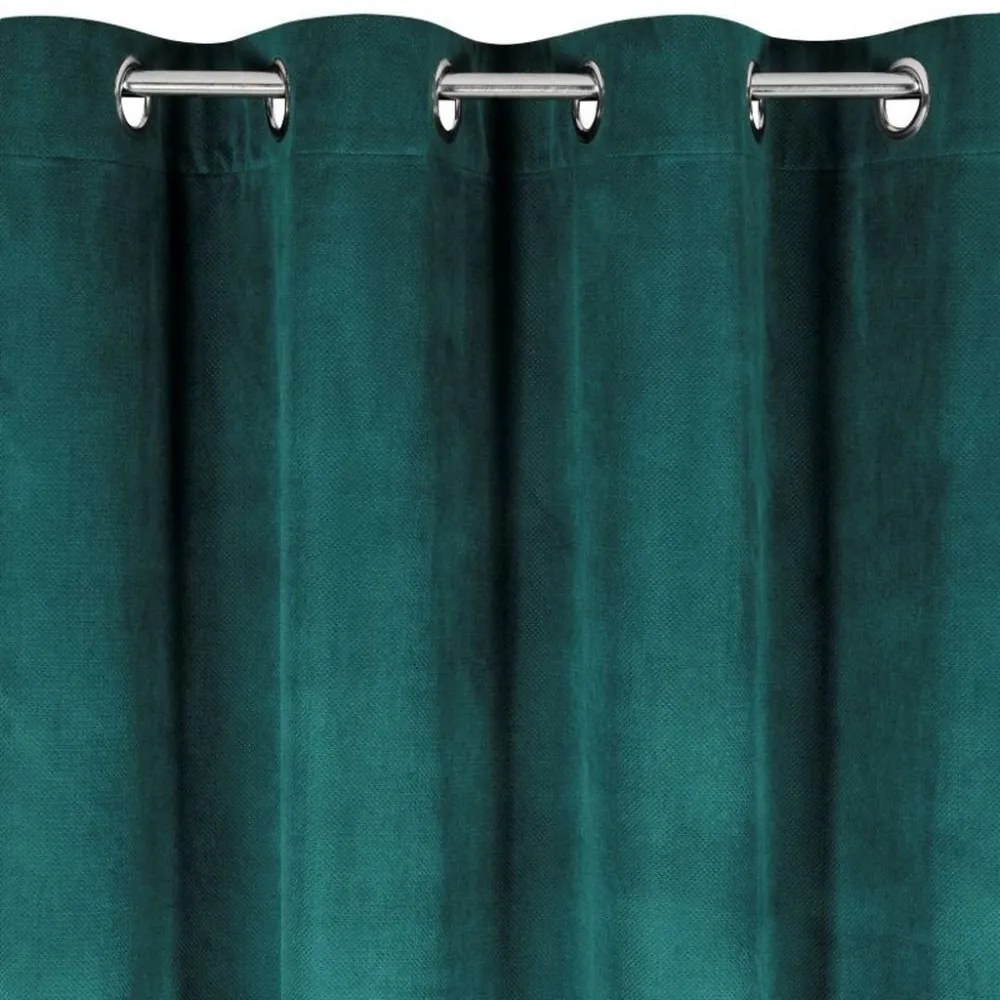 Едноцветна кадифена завеса с висока степен на затъмнение 140 x 250 cm