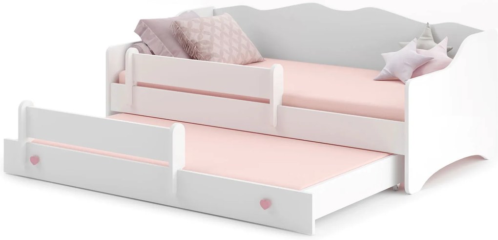 Бебешко легло Haidi ΙΙ plus-Roz-White