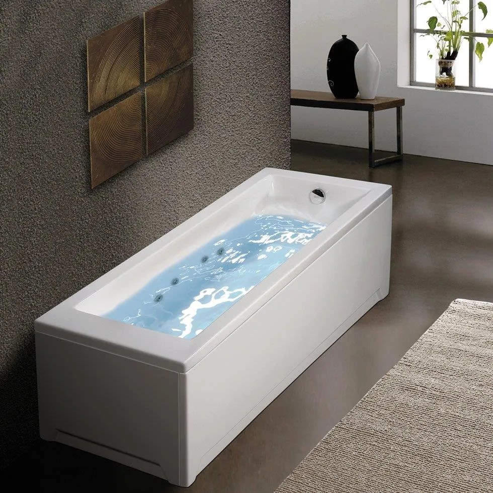 Вана Sirene Cubic-170 x 80 cm.-με υδρομασάζ
