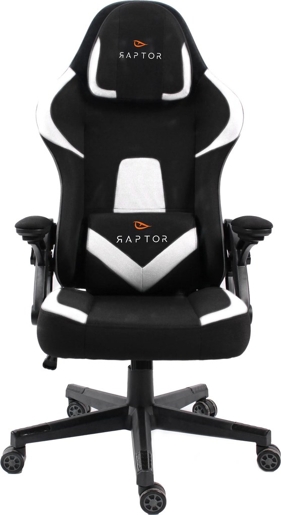 Игрален стол Raptor Fury-Бял