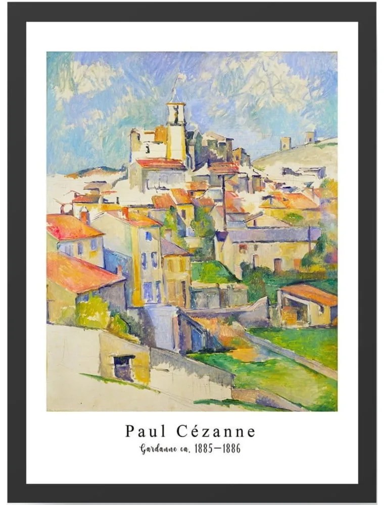 Картина 35x45 cm Paul Cézanne – Wallity