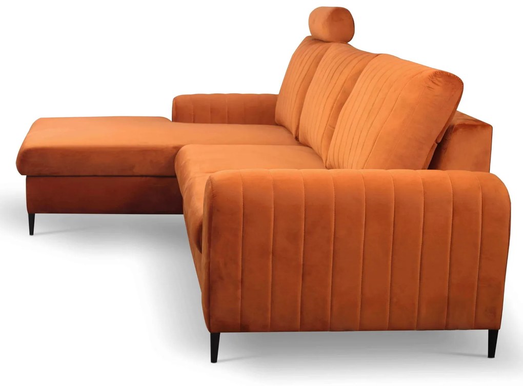 Ъглов диван Monte-Portokali-Aristeri