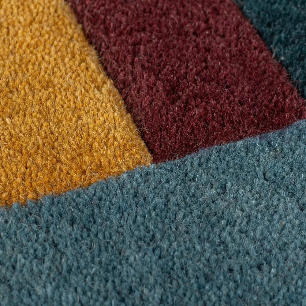 Ръчно изработен вълнен килим 120x180 cm Shuffle Shaped – Flair Rugs