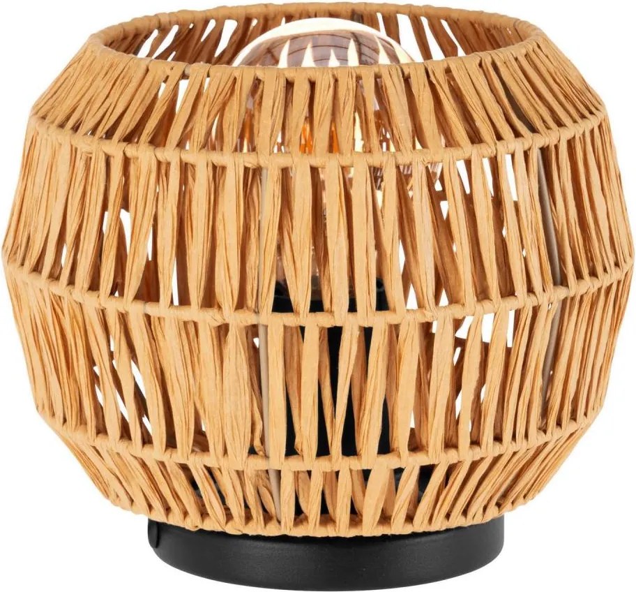 Eglo 44145 - настолна лампа SHELDON 1xE27/40W/230V кафява