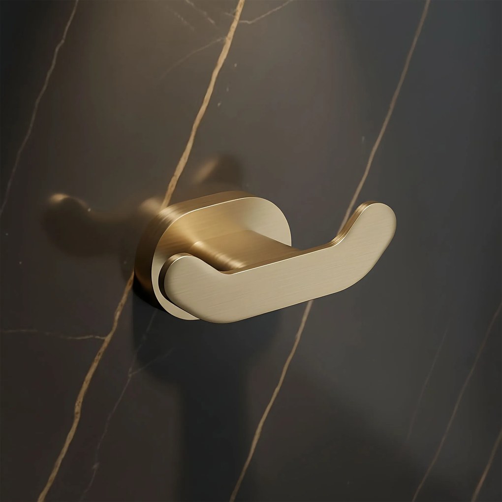 Закачалка за баня Til 105 Brush Gold