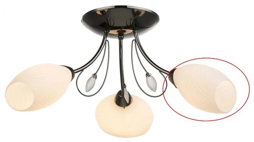 Globo - Резервно бяло стъкло за полилей TODRA E14