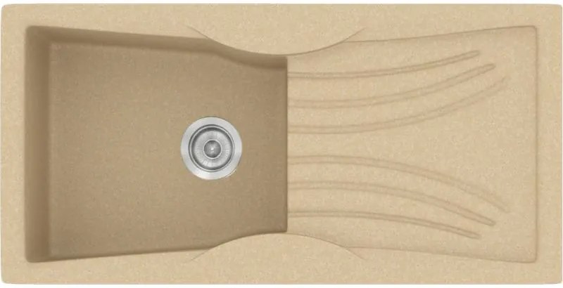 Мивка Sanitec 328-Granite Cappucino