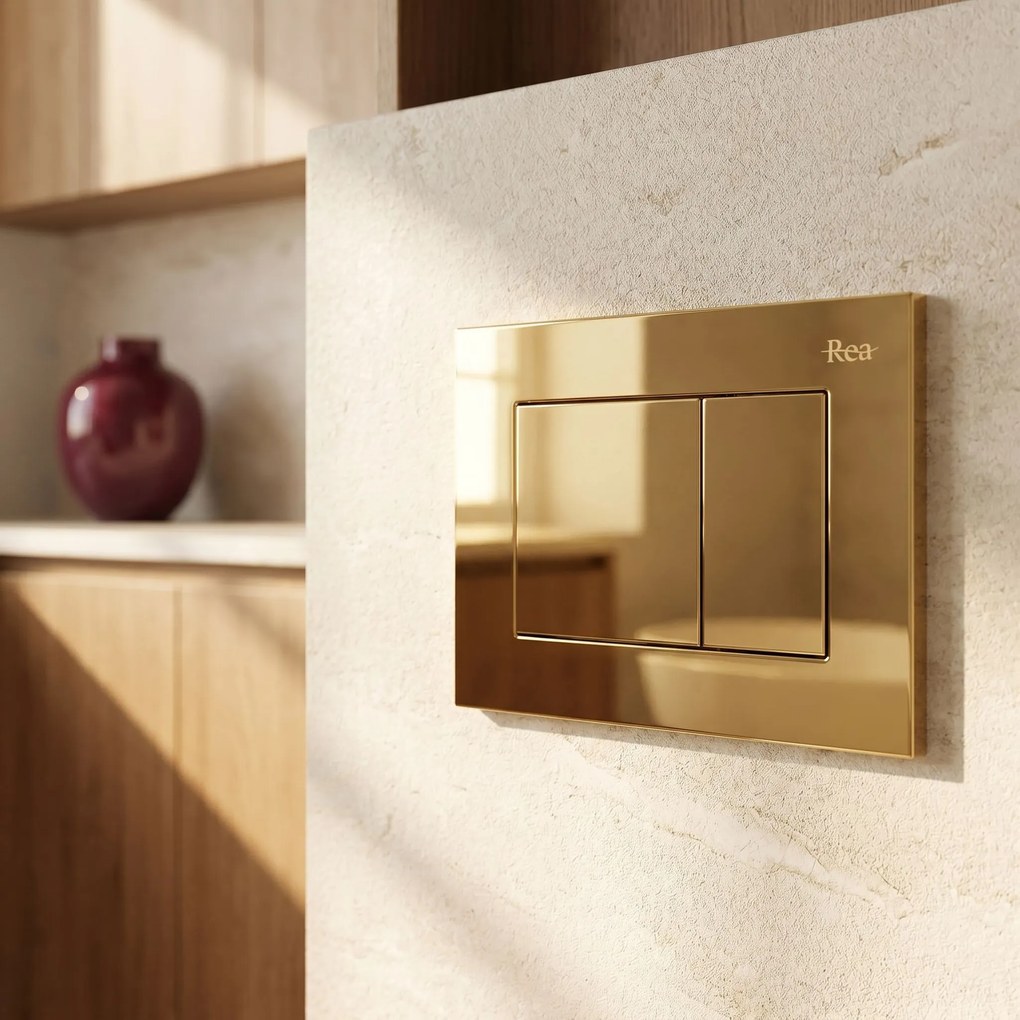 Комплект Структура за Вграждане за WC Slim 024N с Бутон J Gold