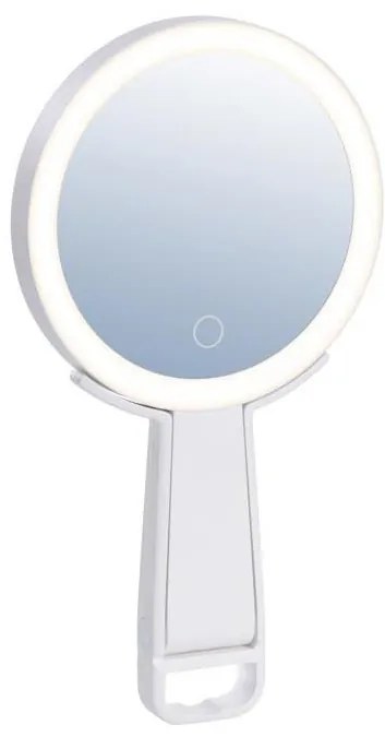 Immax 09103L - LED+CCT димируемо козметично огледало SWEET LED/3W/5V бяло