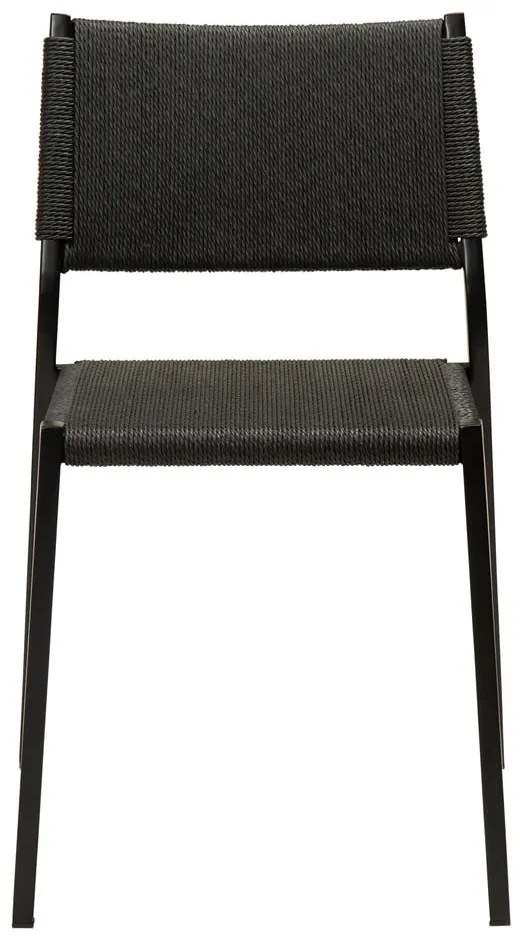 Черен трапезен стол Loop - DAN-FORM Denmark