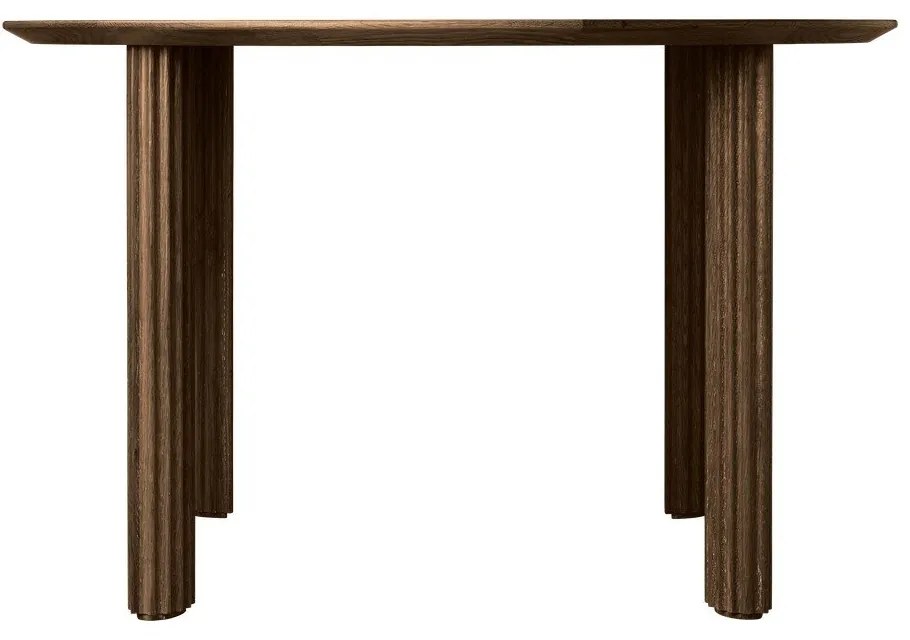 Кръгла дъбова маса за хранене ø 120 cm Comfort Circle - UMAGE