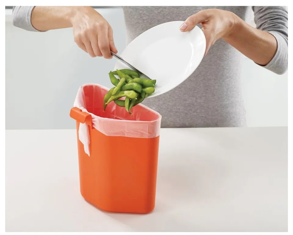 Стоманен контейнер за отпадъци в сребристо 60 л Totem Max - Joseph Joseph