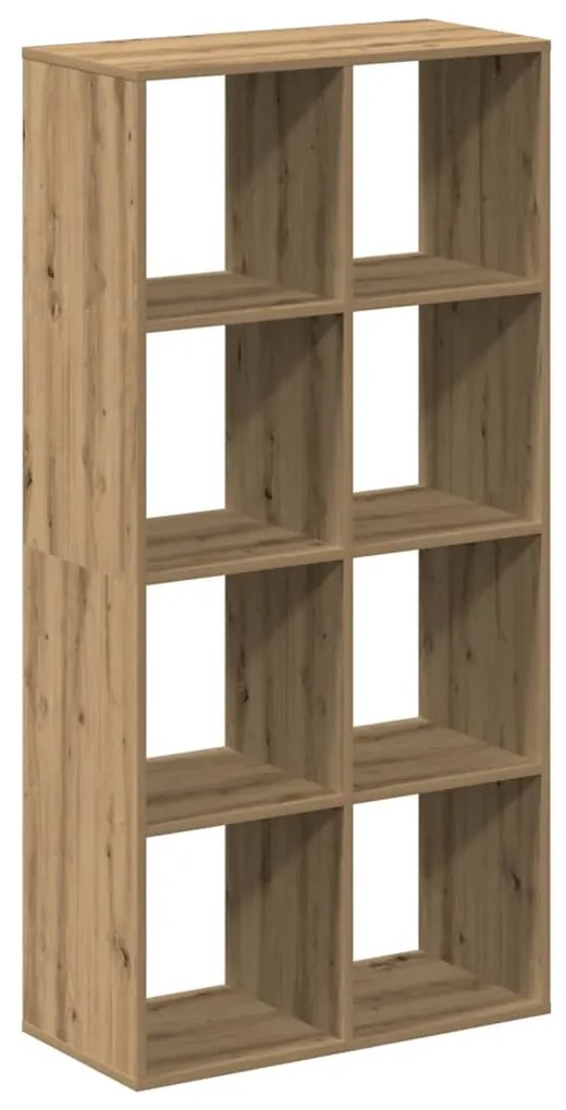 858029 vidaXL Разделител за стая / библиотека, дъб артизан, 69,5x29x137,5 см