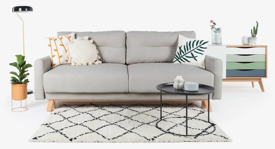 Светлосив диван Pop - Bonami Selection