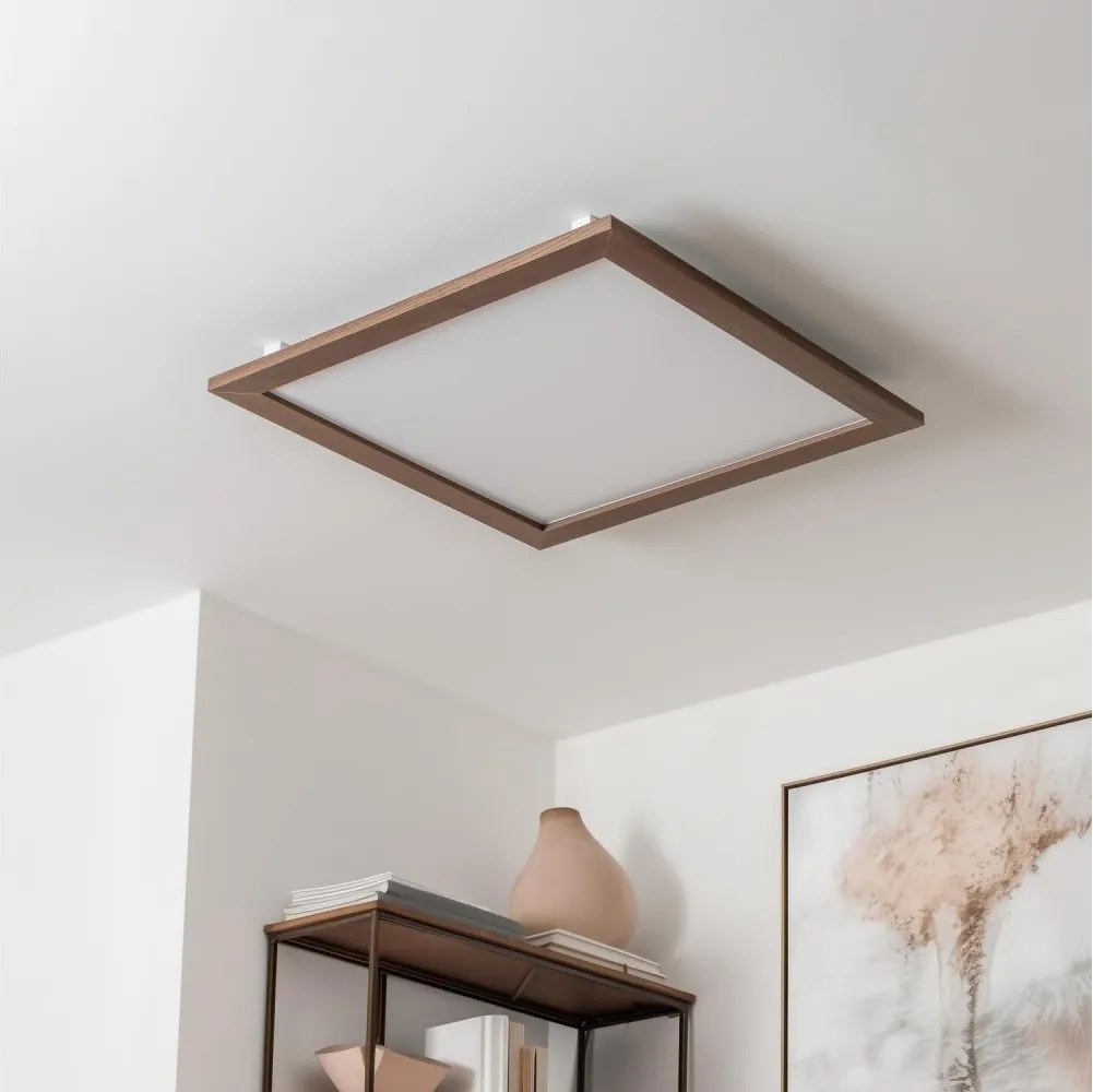 Eglo - LED панел за повърхностен монтаж SALOBRENA LED/31W/230V тъмнокафяв