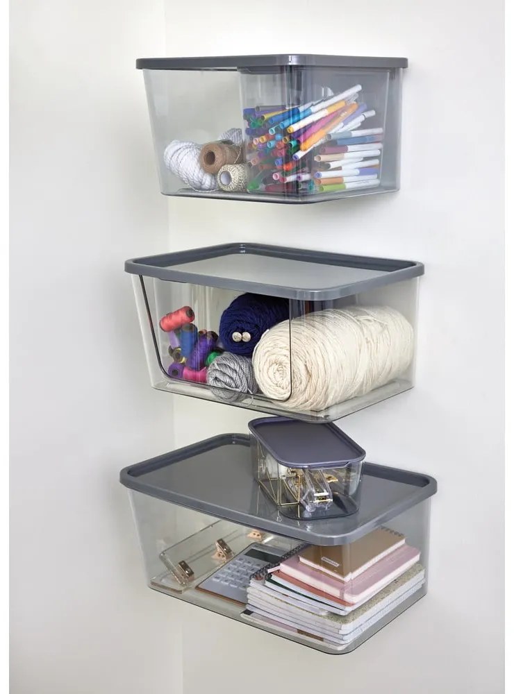 Стенна кутия за съхранение, изработена от рециклирана пластмаса iD Wallspace - iDesign