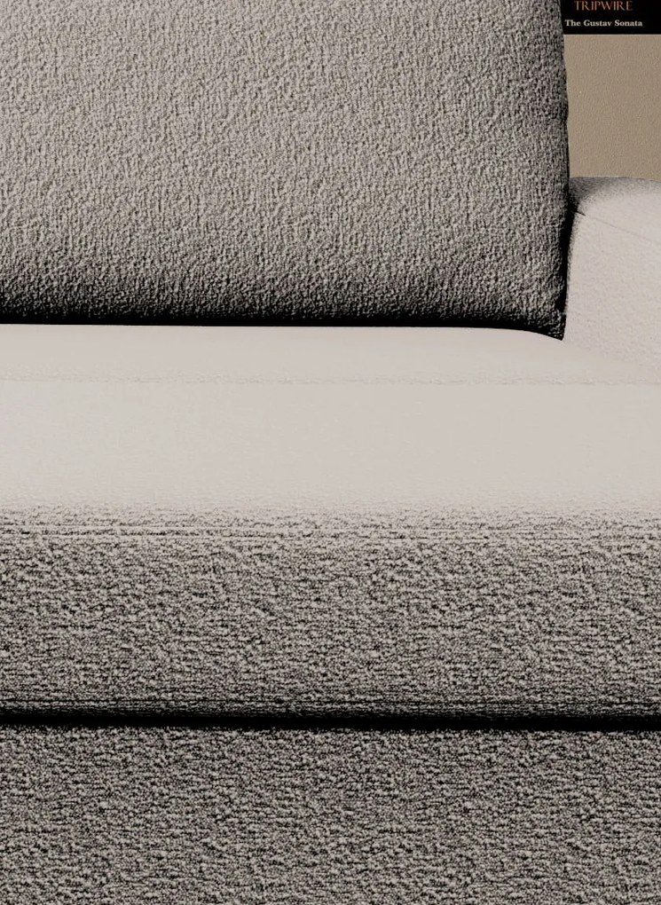 Ъглов Диван Орхидея-Екрю-Ляв