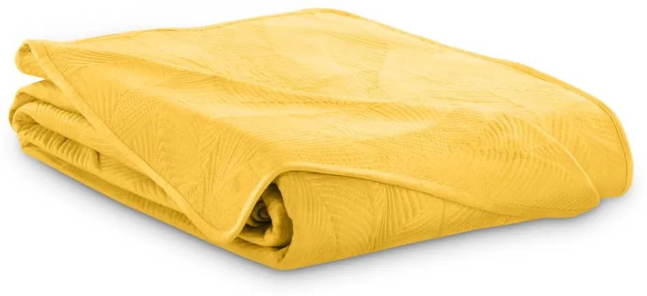 Оранжево-жълта покривка за двойно легло 200x220 cm Palsha - AmeliaHome