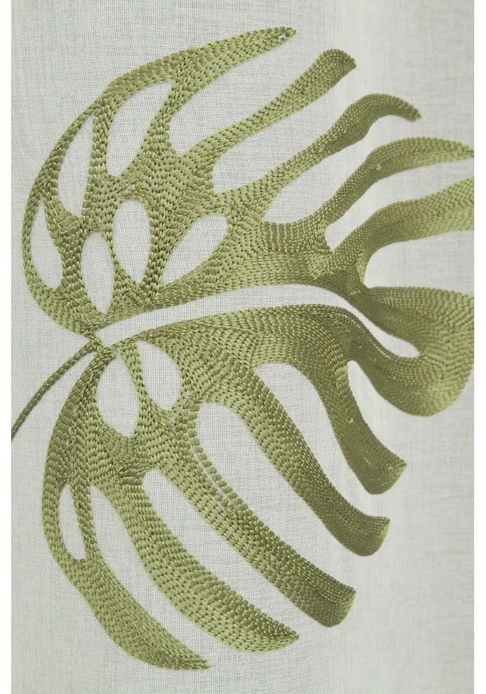 Бяло-зелена завеса от воал 135x245 cm – Sehlbach