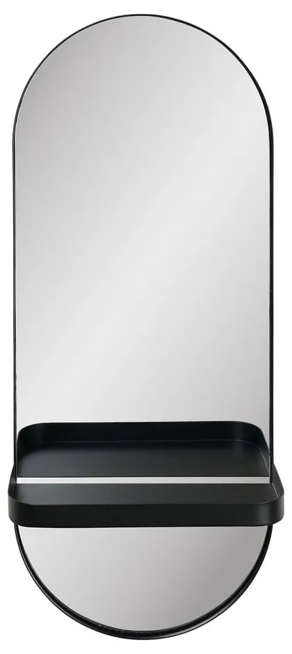 Стенно огледало с рафт 25x60 cm Olbia – House Nordic